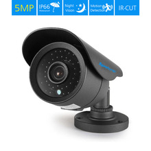 TOPROHOIME-cámara de seguridad impermeable para exteriores, dispositivo de vigilancia CCTV con visión nocturna, IR, CCD, 5MP, 2592x1944 2024 - compra barato