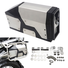 For BMW R1200GS ADV GSA R1250GS LC Adventure 2004-2018 Alloy ABS Box Toolbox 4.2 Liters Tool Box Left Side Bracket 2013 2015 2024 - buy cheap