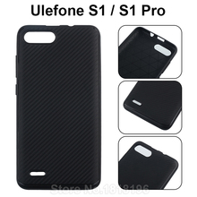 For Ulefone S1 Case Silicone Luxury Protective Black Soft TPU Back Cover For Ulefone S1 Pro Mobile Phone Case Cover Fundas 6.3" 2024 - buy cheap