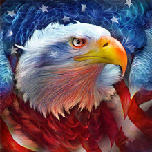 Diamond Embroidery American Eagle Mosaic Crystal 5D Cross Stitch Square Drill Diamond Painting DIY Sticker Decoration Paintings 2024 - buy cheap