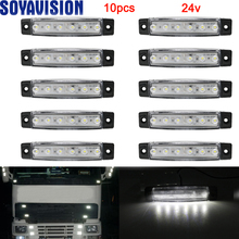 Lámpara de luz LED de emergencia para coche, camión, remolque, 24v, muy brillante, bajo consumo de energía, impermeable, nuevo, 6 LED 2024 - compra barato
