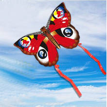 Детский воздушный змей, креативная бабочка, строительная леска, 3 м, длинный хвост, спортивные игрушки для улицы, игрушка, подарок для детей 2024 - купить недорого
