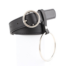 Fashion PU Leather Belt Female Waist Belts Women Round Buckle Belt Strap cinturon mujer cinto feminino cinturones 2024 - buy cheap