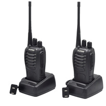 2Sets BF888S Walkie Talkie handheld fm transceiver UHF two way Radio BF 888S Ham communicator HF cb radio station Baofeng 2024 - buy cheap