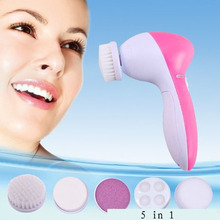 5 in 1 facial massager Cleansing Face Brush Facial Skin Cleanser Machine Dynamic Face deep clean Massager Cleansing Instrument 2024 - buy cheap