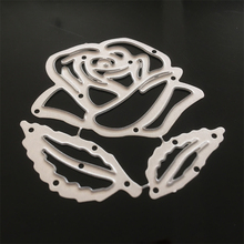rose flower Dies Scrapbooking Decor METAL CUTTING DIES Craft  Embossing Die Cut Stencils Paper Cards 2024 - buy cheap