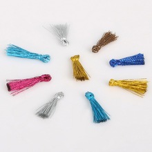 Multicolor Small Mini Key Tassel Pendant High Quality Metal Wire Tassel for DIY Garment Decoration Curtain Sewing Accessories 2024 - buy cheap
