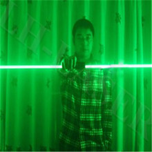 Mini espada laser verde de direção dupla, caneta laser dupla de laser para homem exibição 532nm 200mw, feixe amplo de cabeça dupla 2024 - compre barato