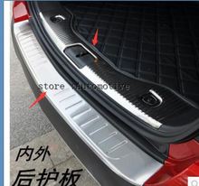 For Chevrolet TRAX 2014 2015 Stainless Steel Inner & Outer Rear Bumper Protector Sill Plate 2pcs! 2024 - buy cheap