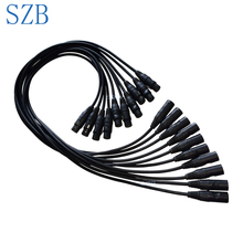 1 Meter length 3-pin dmx in and out signal Connection DMX CABLE 3.5ft XLR for Stage Moving Head Fogger 10pcs/lot/SZB-AC008 2024 - buy cheap