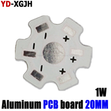 50PCS 1W 20MM LED High Power Lumen PCB Board Panel Aluminum Heatsink Base for LED Bulb Lamp Grow Light DIY Empty PCB 2024 - buy cheap