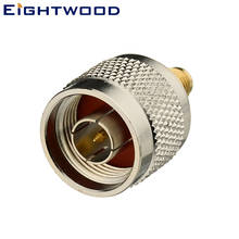 Eightwood 5PCS SMA to N RF Coaxial Adapter SMA Jack Female to N Plug Male Straight Connector Between Series 2024 - buy cheap