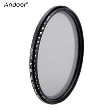 Andoer 77mm ND Fader Neutral Density ND2 to ND400 Variable Filter for Canon Nikon DSLR Camera 2024 - buy cheap