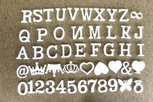 Trompeta de letras blancas de madera Artificial, decoración para el hogar, boda, cumpleaños, regalo, 8cm 2024 - compra barato