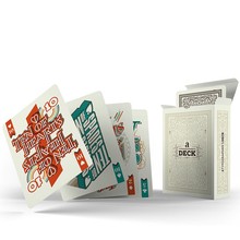 Cartas de juego de tipógrafo personalizadas, tamaño de póker, accesorios de magia sellados limitada, trucos de magia, USPCC 2024 - compra barato