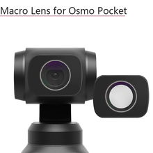 Lente macro magnética de vidro óptico, para dji osmo pocket/pocket 2 lentes de câmera mini portátil acessórios gimbal 2024 - compre barato