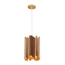 Luminária pendente de aço inoxidável, candelabro moderno de parede com lâmpada led, corpo prateado/dourado, estilo loft, decoração, café, quarto