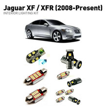 Luces Led interiores para coche, kit de iluminación de bombillas automotrices Canbus, Para Jaguar xf xfr, 2008 + 18 Uds. 2024 - compra barato