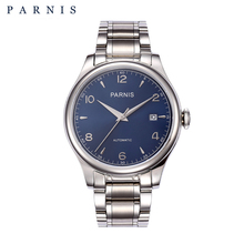 Parnis 38mm Dial Mechanical Watches Full Stainless Steel Gold-Plated Automatic Watch Men Top Brand Luxury relogio masculino 2022 2024 - buy cheap