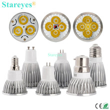 Foco LED regulable de 3W, 4W, 5W, GU10, E14, GU5.3, E27, B22, MR16(12V), 1 unidad 2024 - compra barato