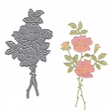 Flower Bouquet Die Metal Cutting Dies Stencil for DIY Scrapbooking Album Embossing Paper Cards Decorative Craft Die Template 2024 - buy cheap