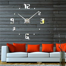 New Size   Exquisite Gift New Black Color Wall Clock Home Decor Wall Clocks Fashion Mute European Style Free Shipping Wall Clock 2024 - buy cheap