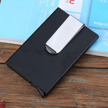 Wholesale Aluminum Alloy Card Holder Automatic pop-up Credit Card Holder Protection Business Card Case Anti-theft Card Wallet 2024 - buy cheap