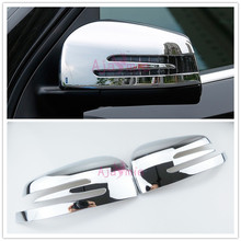 Накладка на дверное зеркало заднего вида для Mercedes Benz AMG A Class W176 A45 2013 2014 2016 2015 2017 2018 2024 - купить недорого