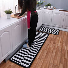Modern 2pcs/set Kitchen Mat Cheap Bathroom Mat Set Anti-slip Floor Rugs Carpet Living Room Balcony Hallway Carpet Set Door Mat 2024 - buy cheap