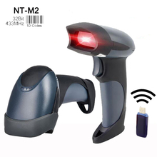 wholesale 433MHz handheld scanners wireless barcode reader high quality laser barcode scanner pos bar Code scanner for Market 2024 - buy cheap