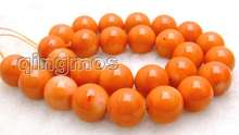 Hilo de Coral natural naranja, 14-15mm, gran calidad, 100%, 15 "-los504, venta al por mayor/al por menor, envío gratis 2024 - compra barato