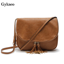 Gykaeo дизайнерская маленькая сумка, высококачественная повседневная сумка на плечо с кисточками, Дамский вечерний клатч, сумки через плечо, сумка-мессенджер 2024 - купить недорого