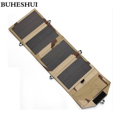 Buheshui carregador de painel solar dobrável portátil 8w 5v para celular/carregador de bateria externa saída usb alta qualidade frete grátis 2024 - compre barato