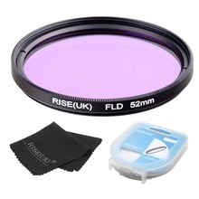 RISE 52mm filtro FLD para objetivo + funda + paño para cámara Nikon Canon sony DLSR 2024 - compra barato