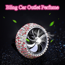 bling car air freshener Auto outlet vent perfume crystal decoration  Aroma diffuser purifier aromatherapy Fragrance Car-Styling 2024 - buy cheap