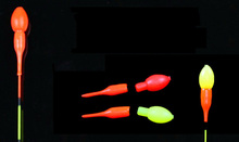 Flotadores de Pesca con cola de derrape, accesorios de Pesca A120, 50 + 50 unidades/lote 2024 - compra barato