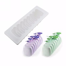 1pc Silicone Non-Stick Shape Mousse Cake Mould Dessert Pastry Baking Pan 2024 - buy cheap