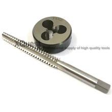 2PCS Metric Trapezoidal thread tap and Die set Right Hand Tr8 T8 T8X1.5 TR8X2 TR8X3 Left hand TR screw taps Round dies T8X2 T8X3 2024 - buy cheap