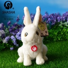 new small cute simulation rabbit toy high quality sitting white rabbit doll about 25cm 2024 - buy cheap