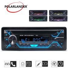 Radio con Bluetooth para coche, reproductor MP3 auxiliar, estéreo, 1 Din, en el salpicadero, FM, 12V, micrófono 2024 - compra barato