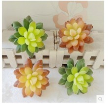 (4 argolas) flores de lótus artificial para decoração atacado de alta qualidade 2024 - compre barato
