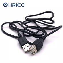 USB Extension Super Speed USB 2.0 Cable Male to Female 1m Data Sync USB 2.0 Extender Cord Extension Cable For PC Laptop Keyboard 2024 - buy cheap