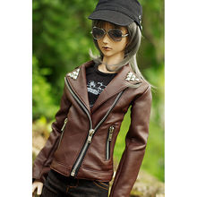 [Wamami] 770 # Marrom de Couro do Revestimento do Revestimento Outfit SD DZ 1/3 BJD Dollfie 2024 - compre barato