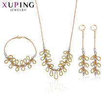 Xuping-Conjuntos de joyas de lujo para mujer, joyería chapada en varios colores, regalo del día de Navidad, 61311 2024 - compra barato