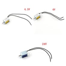 2 Position 3 Way Electric DC4.5V/6V/24V Mini Micro Solenoid Valve Air Gas Release Exhaust Discouraged Solenoid Exhaust Valve 2024 - buy cheap