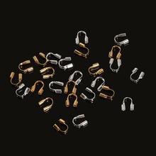 Beautiful Bead 100pcs Gold and Sliver Plated Wire&Thread Protectors Loops U Shape Accessories For Jewelry Making Finding 2024 - buy cheap