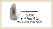 free shipping 100pcs GH095 Mournted cloth wheel ,jewelry polishing wheels,handle Wire Wheel,dental polishing wheels 2024 - buy cheap