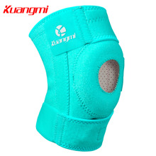 Kuangmi 1PCS Knee Brace Support Open Patella Stabilizer Protector Kneepad Sleeve Safety Guard Strap for Arthritis Meniscus Tear 2024 - buy cheap