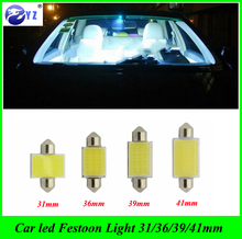 Festoon Dome COB para coche, luces de lectura para Interior de la carcasa, 31mm, 36mm, 39mm, 41mm, C5W, C10W, 100 Uds. 2024 - compra barato