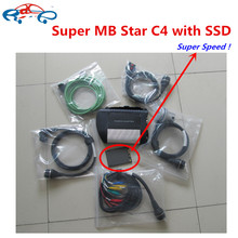 2021 New MB star c4 SD Connect Compact 4 Star Diagnosis tool + V2021.06 ssd hdd software can work on CF19 D630 CF52 X200T 2024 - buy cheap